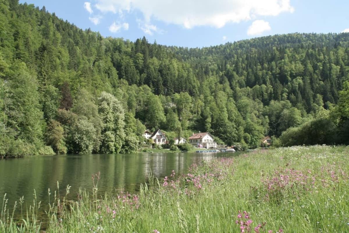 Gite 3 Etoiles "Entre Sources Et Riviere" Besancon Vaire-le-Grand Bagian luar foto